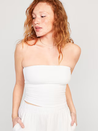 Cropped Tube Top for Women | Old Navy (US)