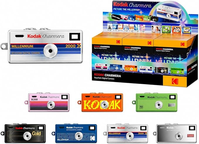 KODAK CHARMERA Keychain Digital Camera Blind Box Millennium Single Box (1PC),Mini Camera,Digicam,... | Amazon (US)