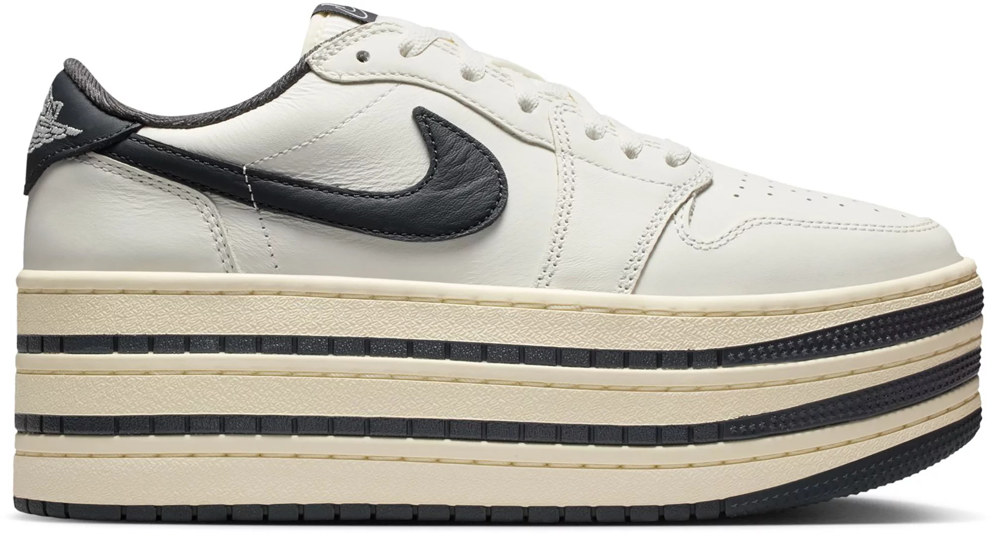 Air Jordan 1 Triple Stack Women's Shoes, M4/W5.5, Sail/Anthracite/Coconut Milk | DICK'S Sporting Goods