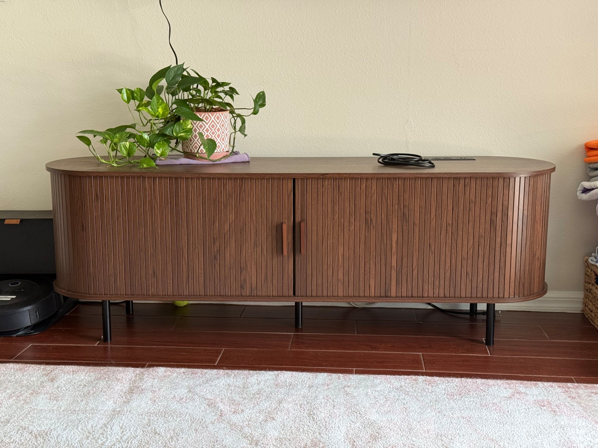 I have the 63 in walnut color

#LTKHome