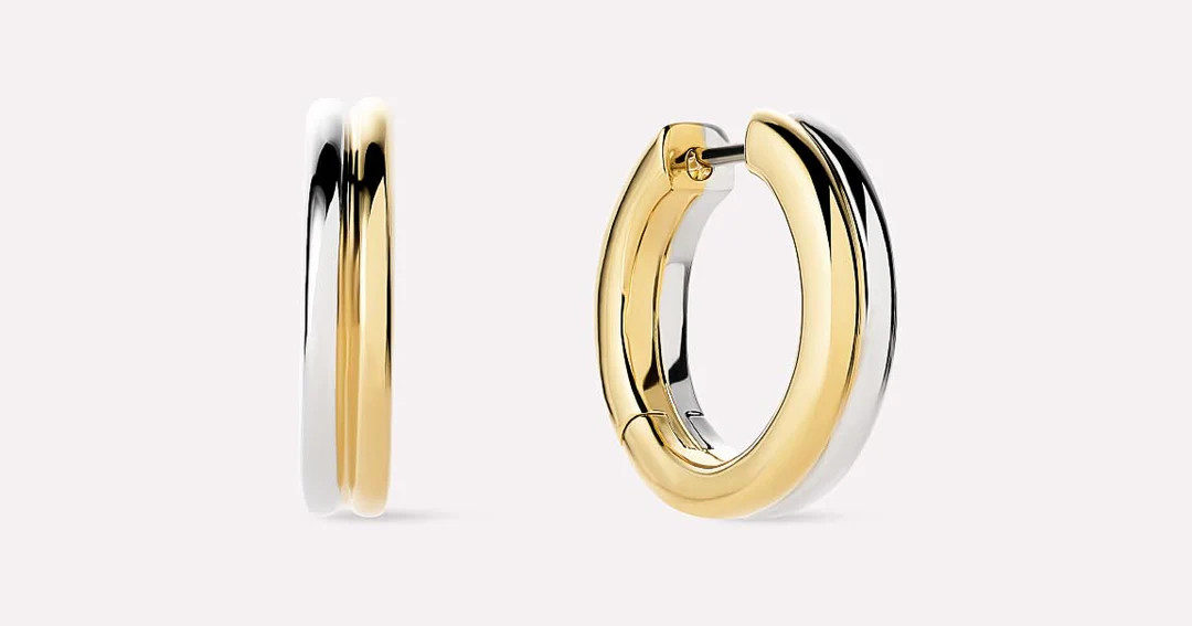 Hoop Earrings - Asher Medium | Ana Luisa Jewelry | Ana Luisa