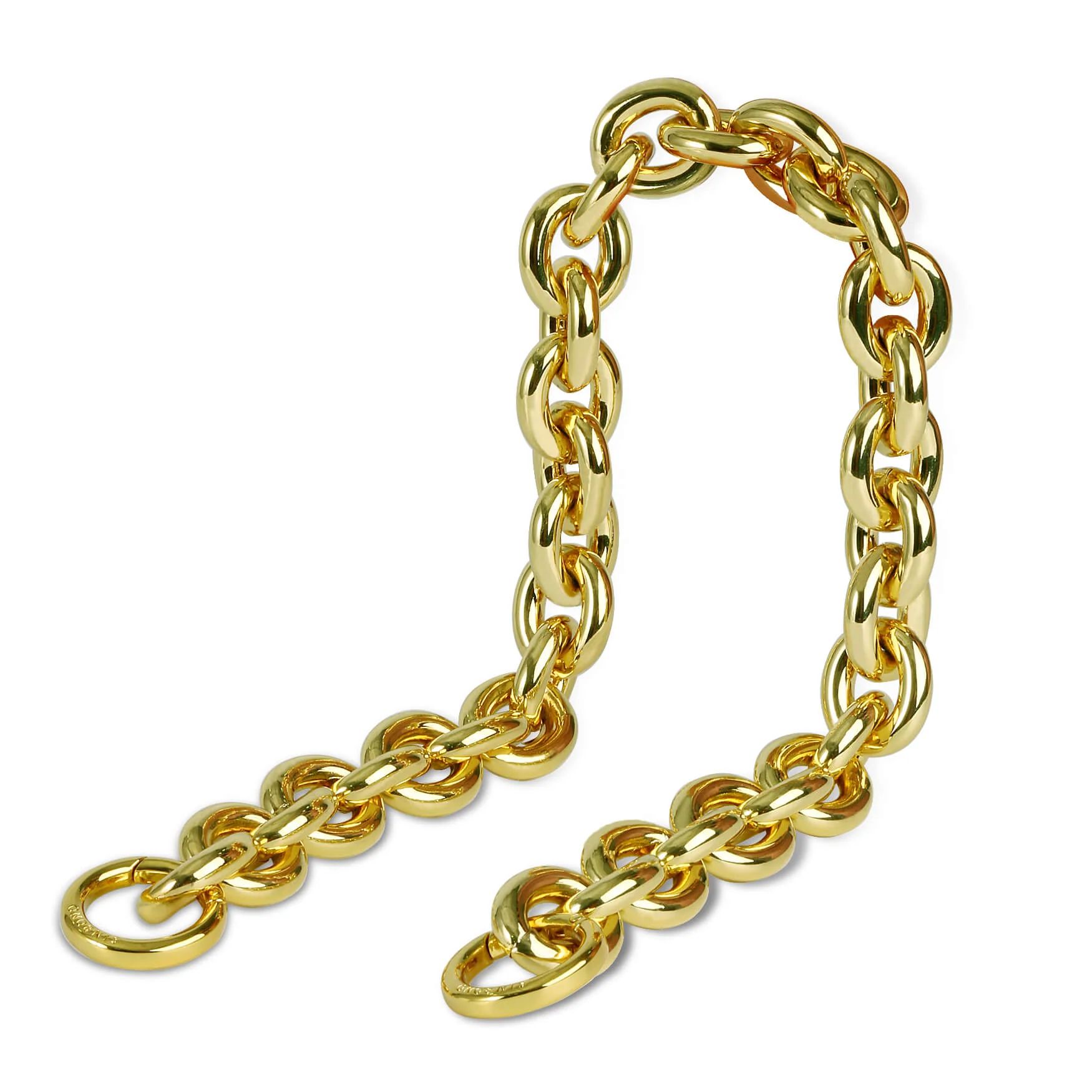 European Word Chain Strap - Gold | SINBONO INC.