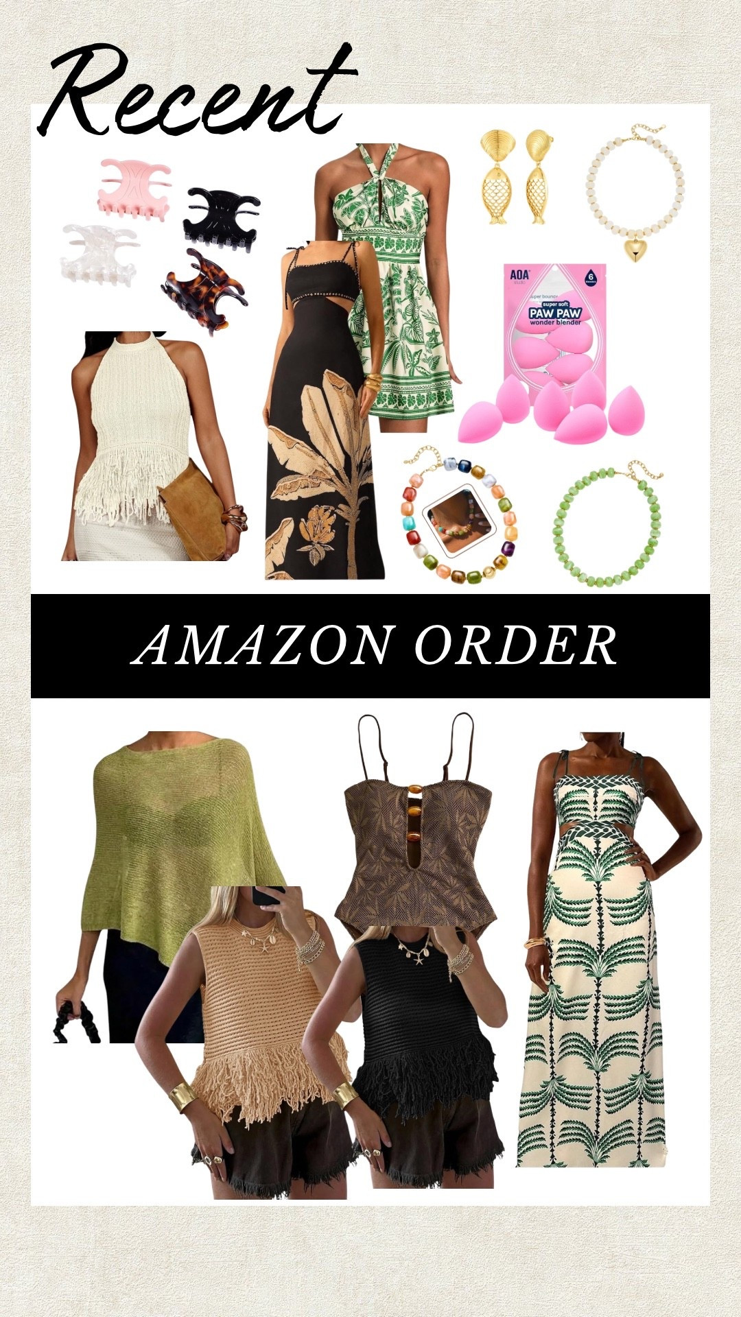 My recent Amazon order for summer. 

#LTKgrwm #LTKootd