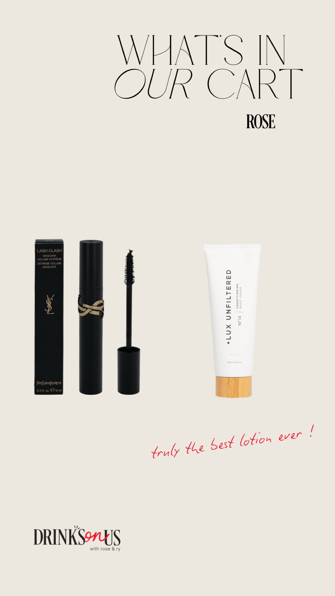 Products mentioned in S02: Episode 8 of Drinks On Us, “Whats In Your Cart?” segment!! 

#LTKBeauty #LTKBump #LTKFindsUnder50