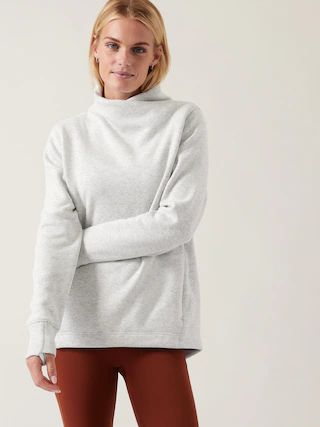 Cozy Karma Twist Neck Sweatshirt | Athleta