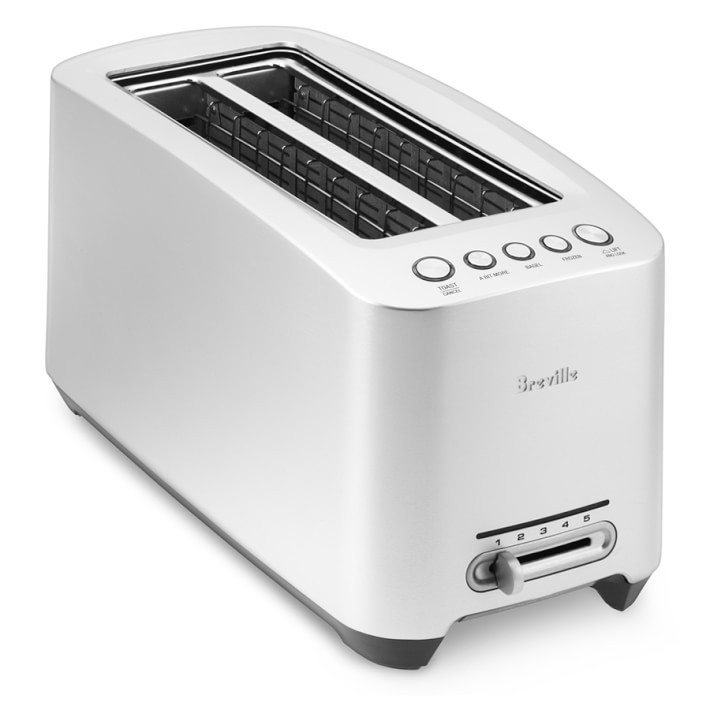 Breville Long Slot Die Cast 4-Slice Smart Toaster | Williams-Sonoma