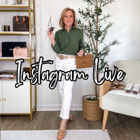 Thanks for joining my Instagram Live! I’ve linked all items mentioned in the live here💕. 

Spanx discount code: MICHELLEAXSPANX 

Gibsonlook discount code: Michelle10

Cork sandals discount code: POISED10

#LTKover40 #LTKstyletip #LTKfindsunder50