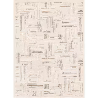 Concord Global Trading Urban Chic Ivory 8 ft. x 10 ft. Contemporary Area Rug 45617 - The Home Dep... | The Home Depot