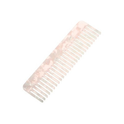 Unique Bargains Women Curly Thick Straight Hair Detangling Portable Wide Tooth Comb 1 Pc Pink | Target