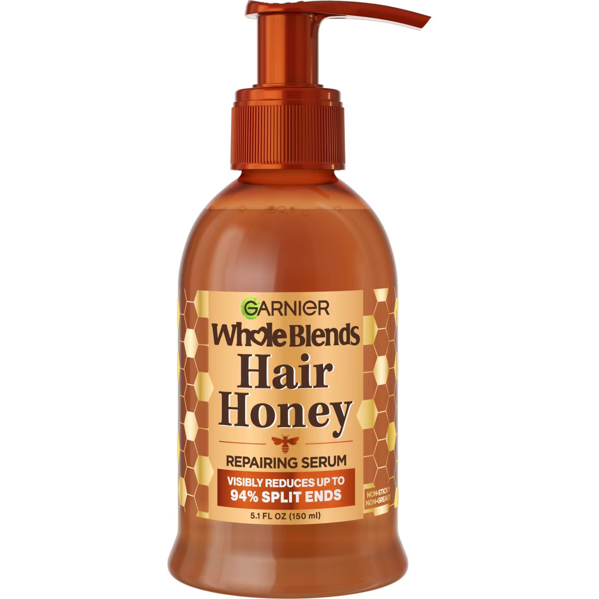 Garnier Whole Blends Honey Treasures Hair Repairing Leave-In Serum - 5.1 fl oz | Target