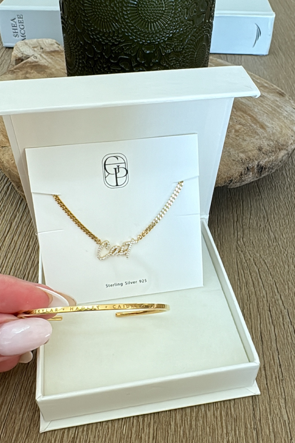 Holiday gift chic favorites by Grace Personalized ✨ Linking these two gold delicate must haves! 