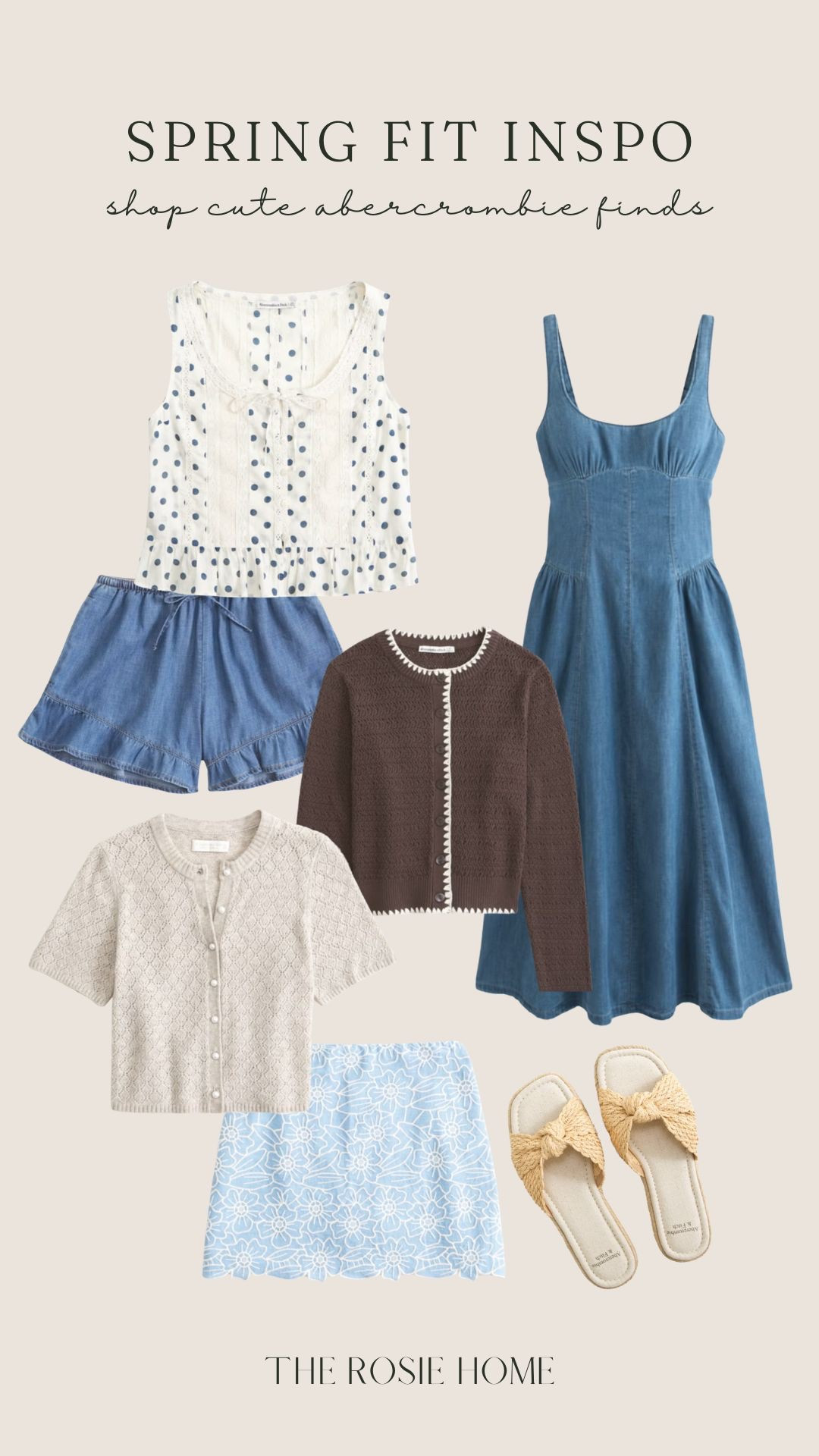 Shop these cute Abercrombie spring finds! All the best timeless neutrals and blues to add to your wardrobe.

#LTKHome #LTKootd