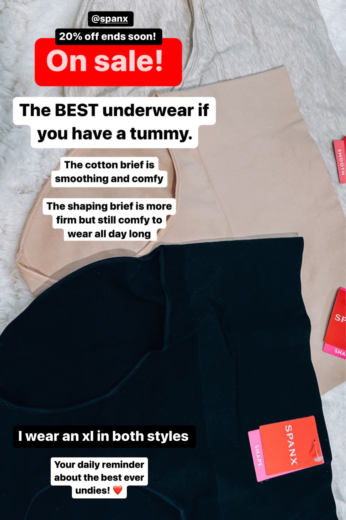 The best smoothing comfy undies for women with tummies! I wear an xl in both styles. Cotton smoothing underwear for everyday comfort the shaping undies for certain outfits. Both do not roll and are so comfy for all day wear 20% off 


#LTKCyberweek #LTKcurves #LTKsalealert