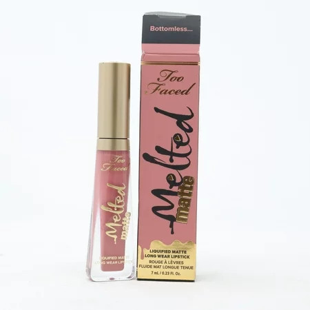 Too Faced Melted Matte Liquified Long Wear Lipstick 0.23oz Bottomless New | Walmart (US)