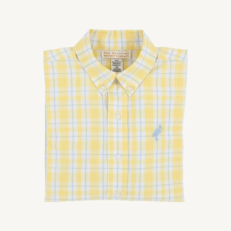 Color
      
      Forsyth Park Plaid with Beale Street Blue Stork | The Beaufort Bonnet Company