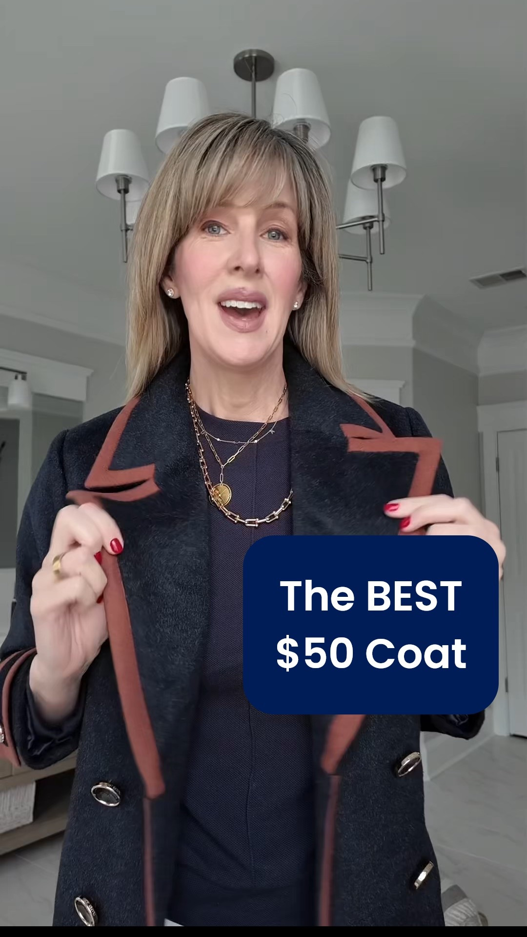 I love finding end of season deals and this is a good one.  

This coat feels like cashmere and looks like it cost $500 but it’s on clearance for $50.  

Wearing a size small.  It has a slightly oversized fit.   But not overflowing.  

#LTKootd #LTKSeasonal #LTKSpringSale