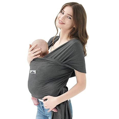 Baby Wraps Carrier, Jeroray Baby Carrier,Hands Free Infant Carrier, Lightweight,Breathable,Softne... | Amazon (US)