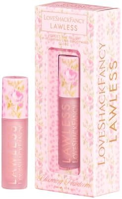 Lawless Women's x LoveShackFancy Forget The Filler Lip Plumping Gloss, Blooming Heirloom, Pink, 0... | Amazon (US)