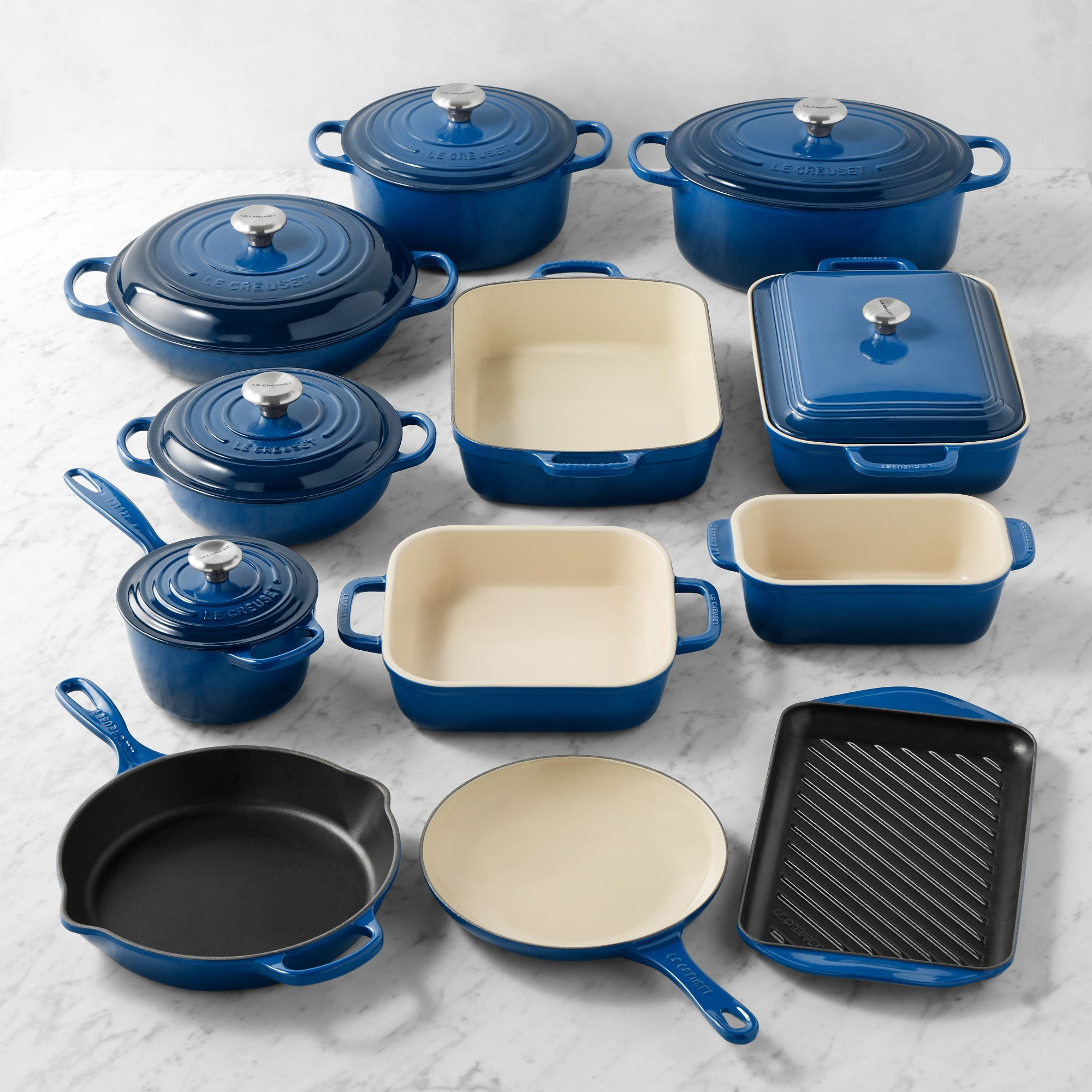 Le Creuset Signature Mixed Material 18-Piece Cookware & Bakeware Set | Williams-Sonoma