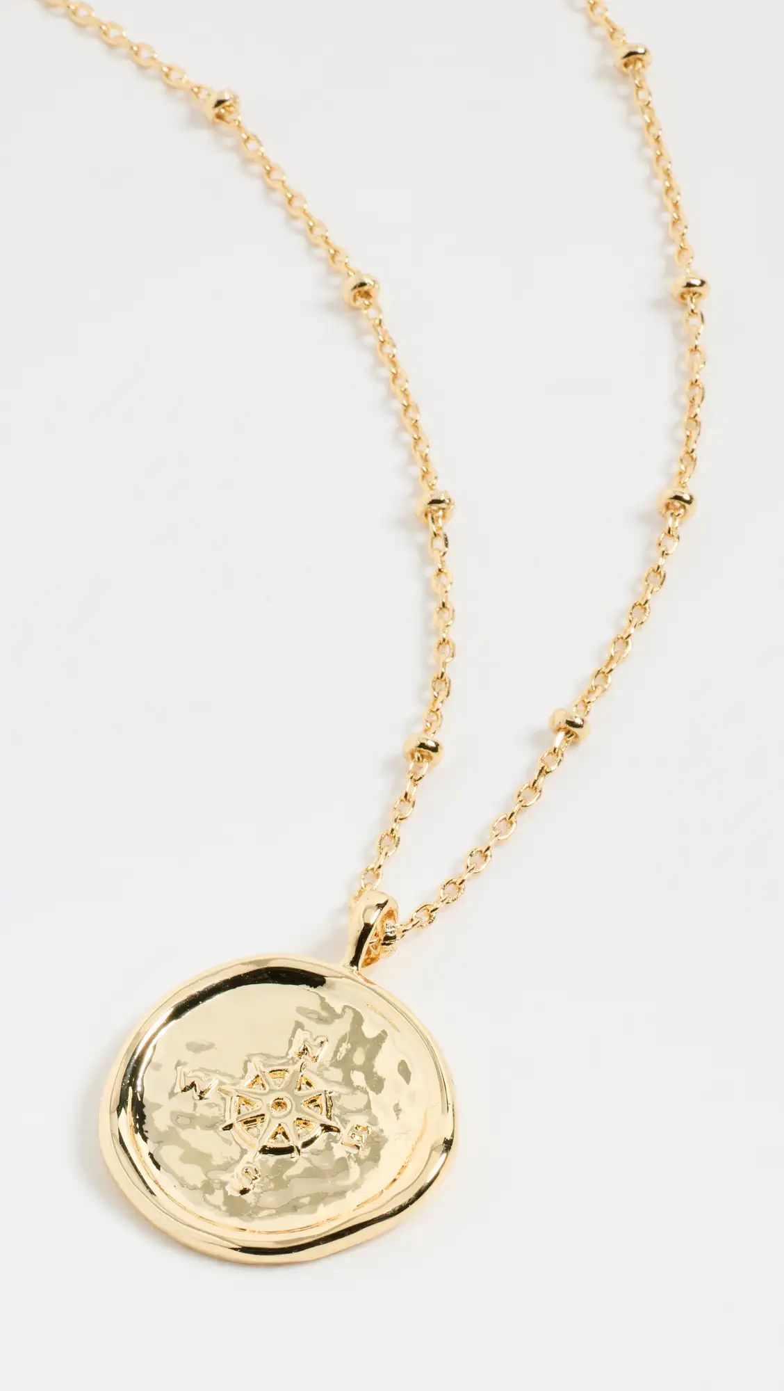 Compass Coin Necklace | Shopbop