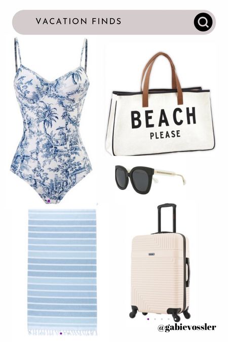 Vacation finds for a beach trip! #beachoutfit #vacationoutfit #easterweekend #blueswimsuit #neutral 

#LTKstyletip #LTKtravel #LTKFind