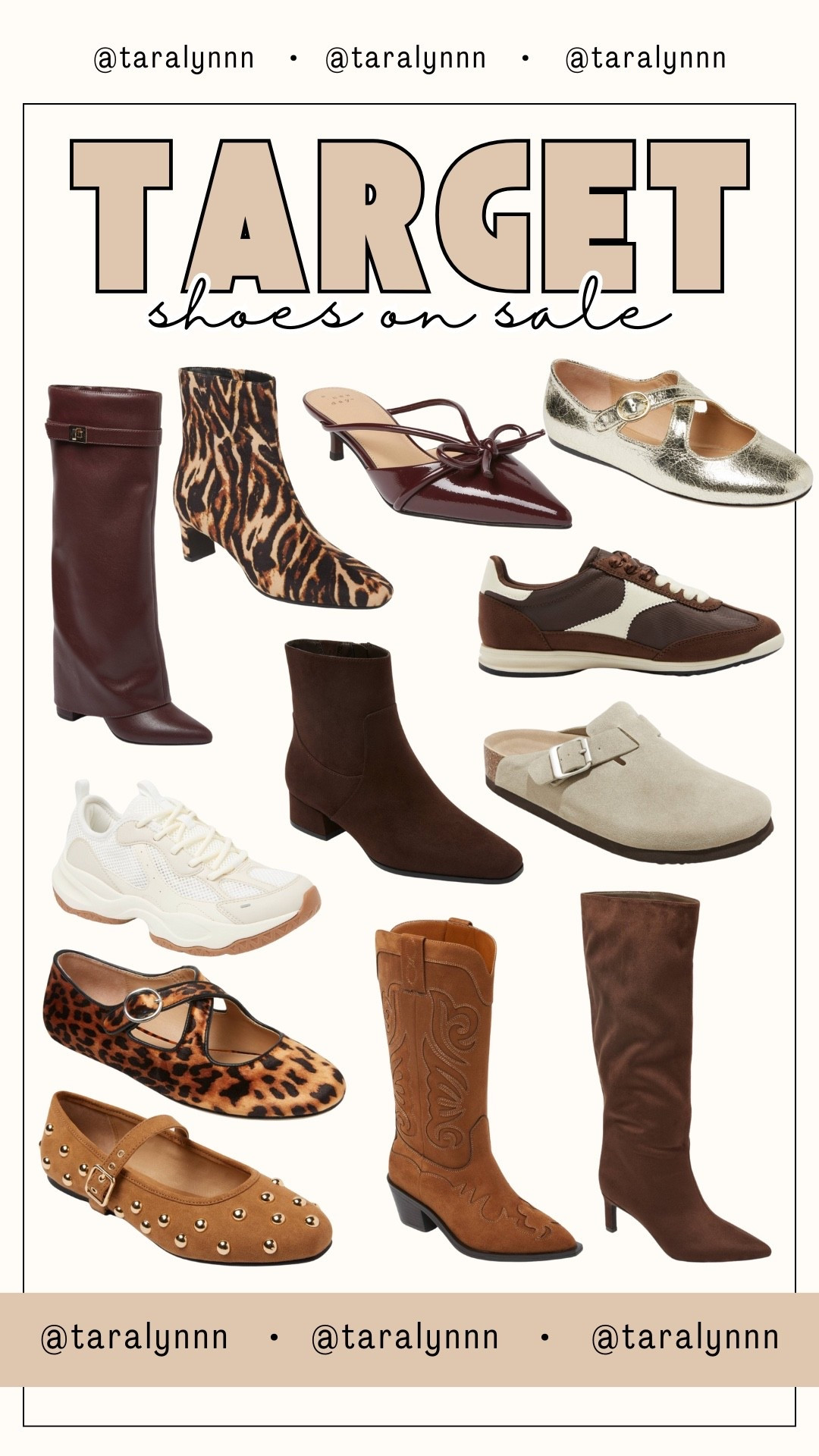 Target shoes 20% off until Saturday! 

#sale #target #boots #sneakers #heels #mules #flats

#LTKShoeCrush #LTKFindsUnder50 #LTKSaleAlert