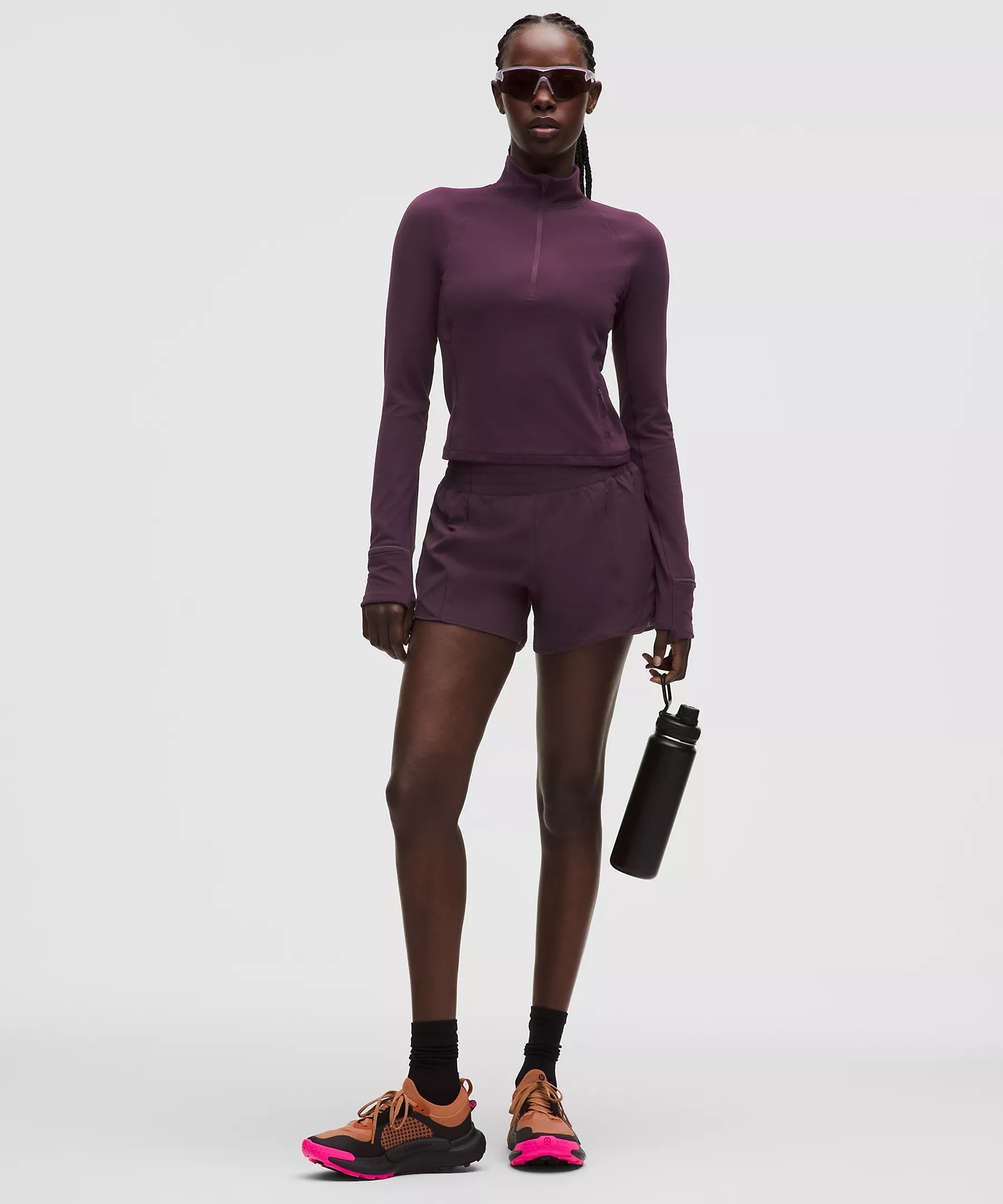 Hotty Hot High-Rise Lined Short 4" | Lululemon (US)