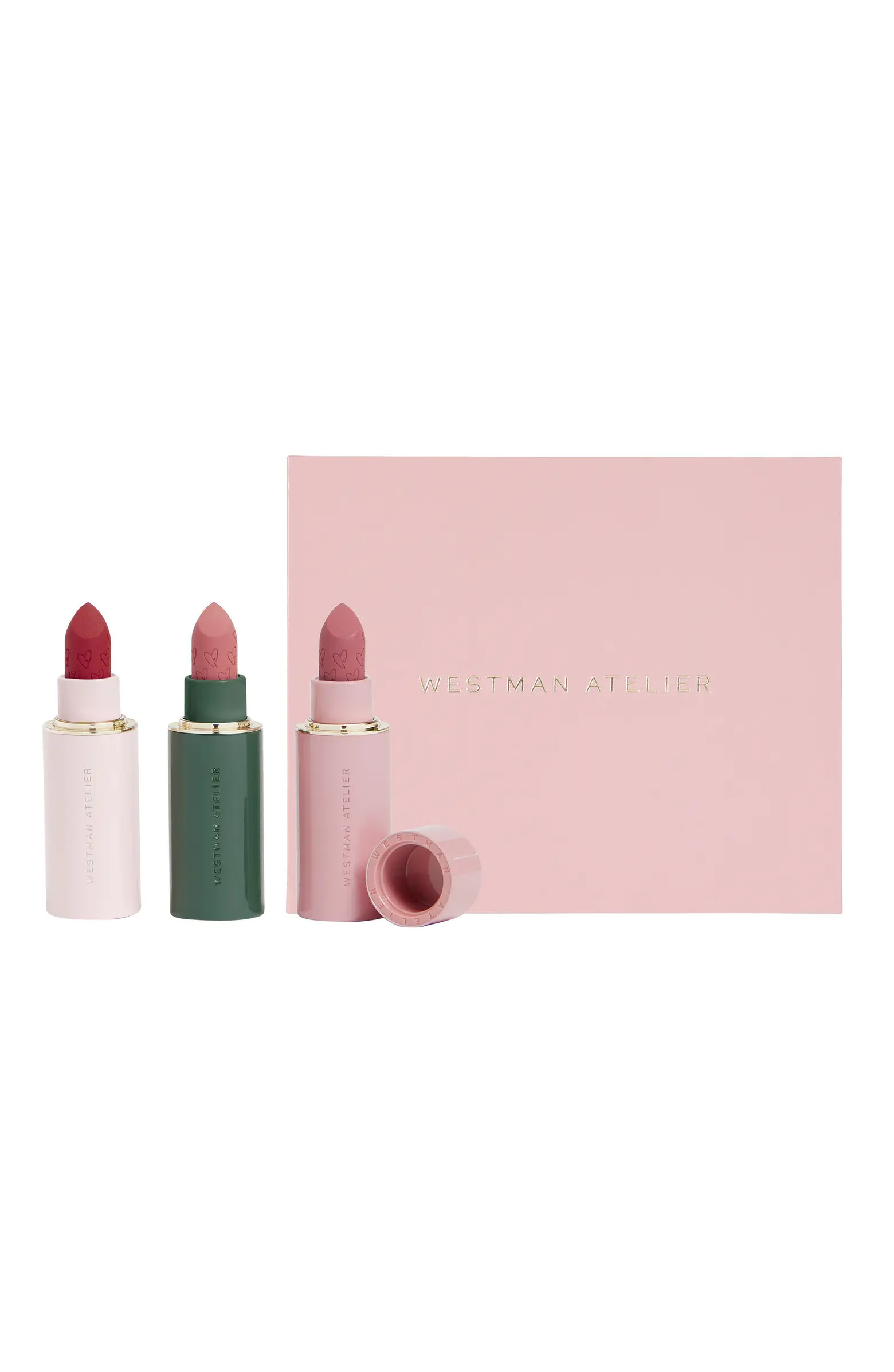 Lip Suede Matte Lipstick Holiday Trio | Nordstrom