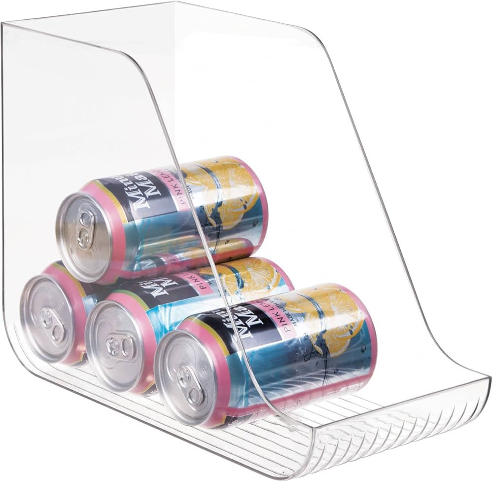 mDesign Plastic Kitchen Storage Organizer Bins for Pantry, Fridge, or Freezer Organization - Cabi... | Amazon (US)