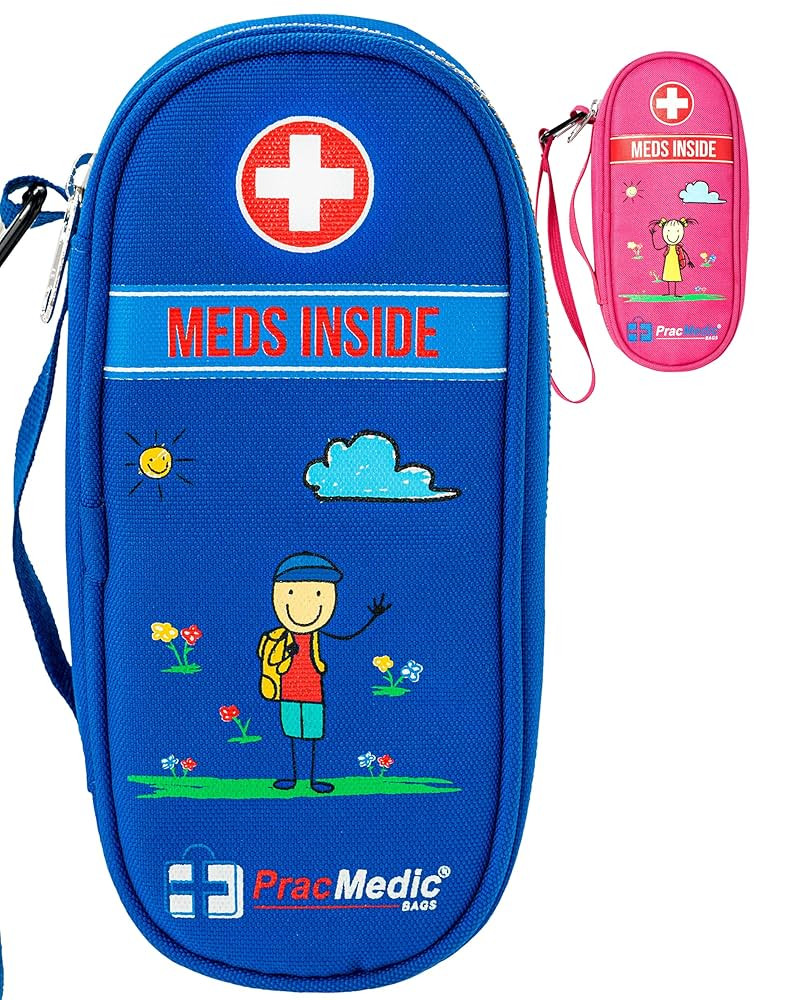 PracMedic Bags Epipen Case - Epi pens Carrying Case- Medical Case for Kids - Insulated to Hold In... | Amazon (US)