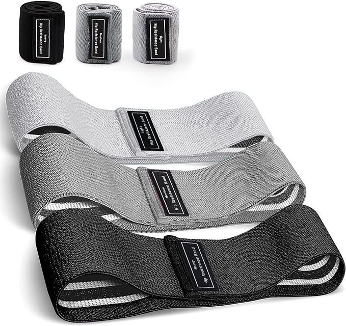 Resistance Bands Sets Portable Exercise Loops for Legs and Hip 3 Resistance Level Workout Weight ... | Amazon (CA)
