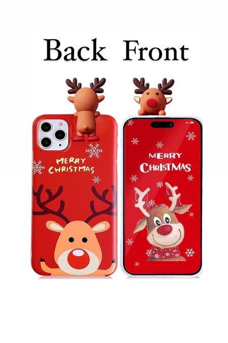 Festive iPhone case for Christmas. this fits an  iPhone 15 Pro Max. There is also a green option as well. 

#LTKGiftGuide #LTKHoliday #LTKSeasonal