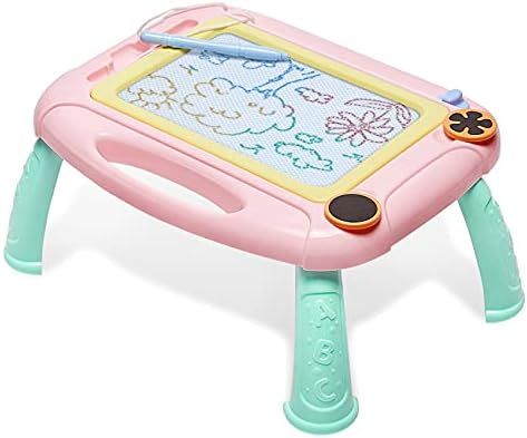 LODBY Cute Magnetic Drawing Board Doodle Sketch Pad for Toddler Girls/Boys | Amazon (US)