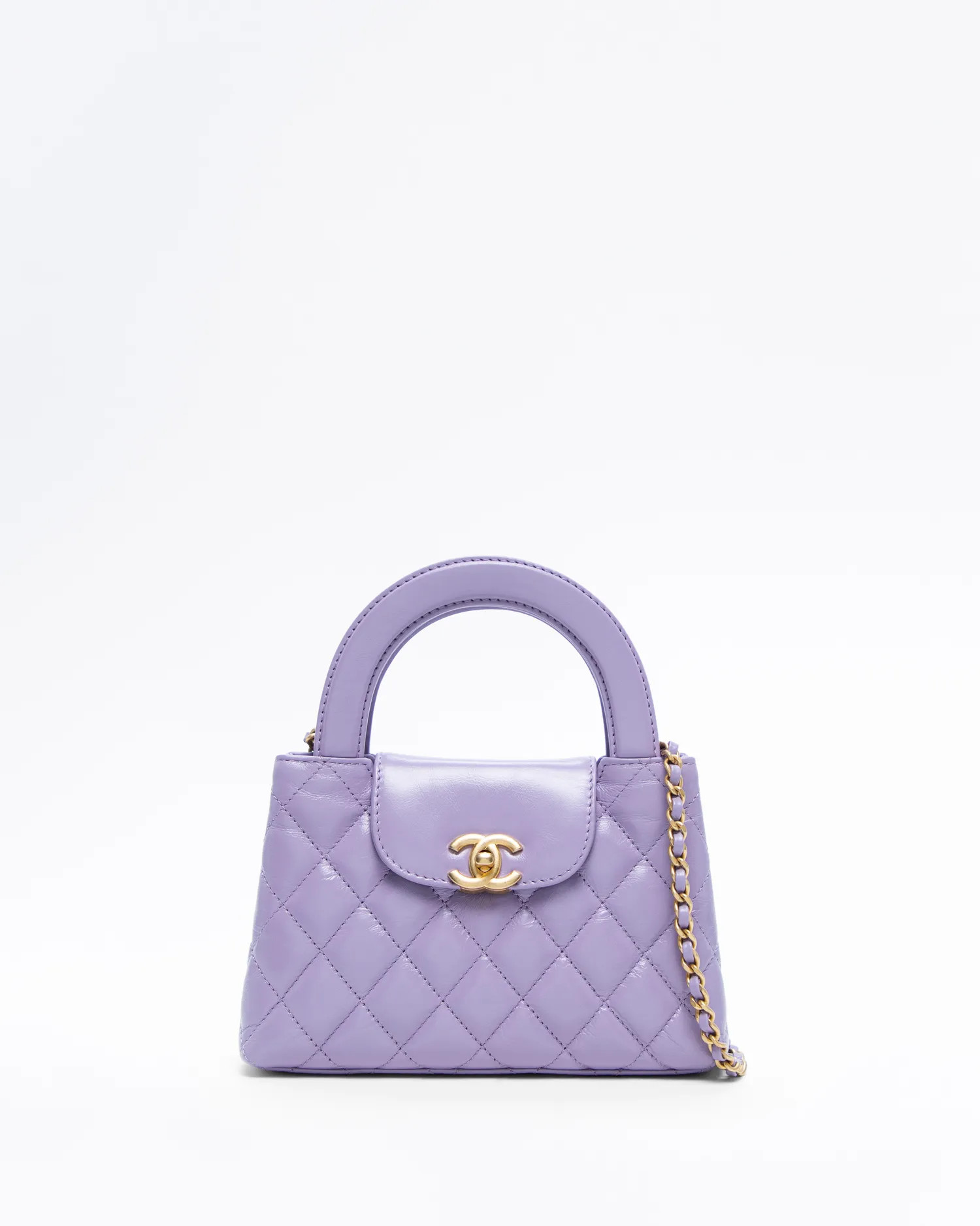 Kelly Top Handle Nano Shopping Bag | Vivrelle