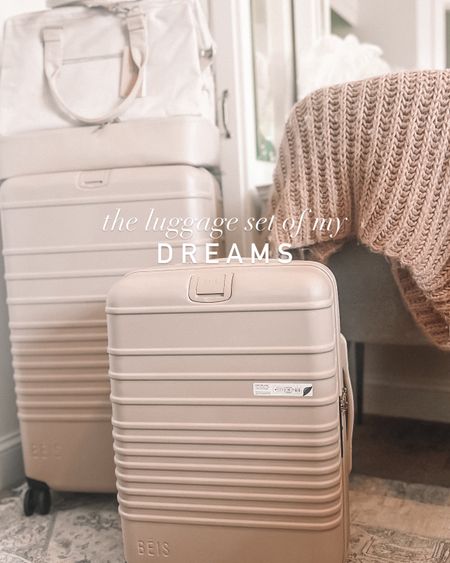 Full restock of the most aesthetically pleasing luggage to ever do it -

The weekend bag is convertible & comes in three sizes.

Revolve favorites, holiday travel, luggage, airport look, roller suitcase, travel bag, matching luggage, holiday gift ideas
#LTKtravel #LTKHoliday #LTKGiftGuide

#LTKGiftGuide #LTKtravel #LTKfamily