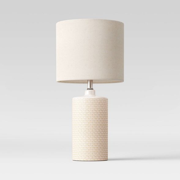 Large Assembled Ceramic Table Lamp (Includes LED Light Bulb) Cream - Project 62™ | Target