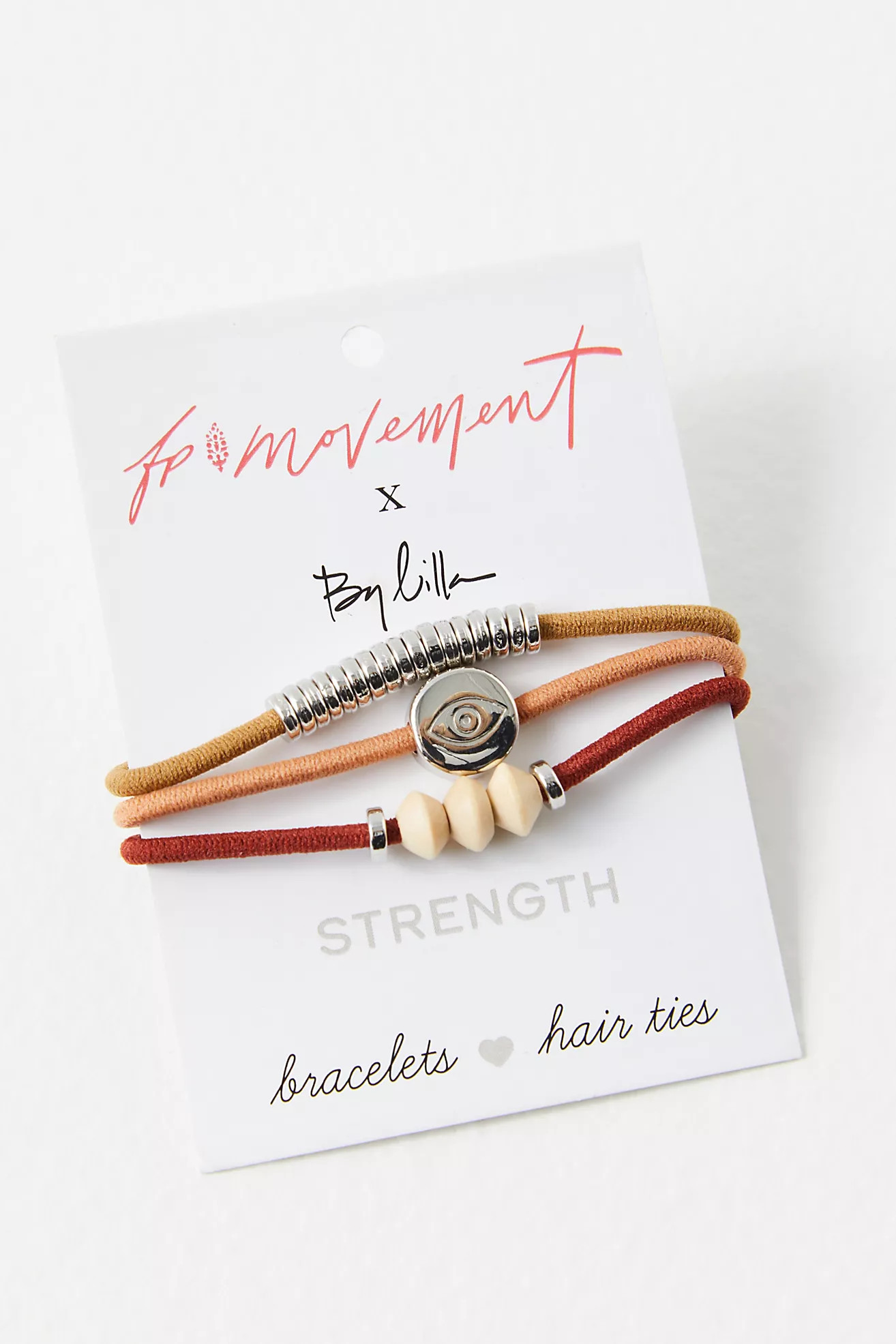 FP Movement x By Lilla 3 Pack Bracelet Hair Ties | Free People (Global - UK&FR Excluded)