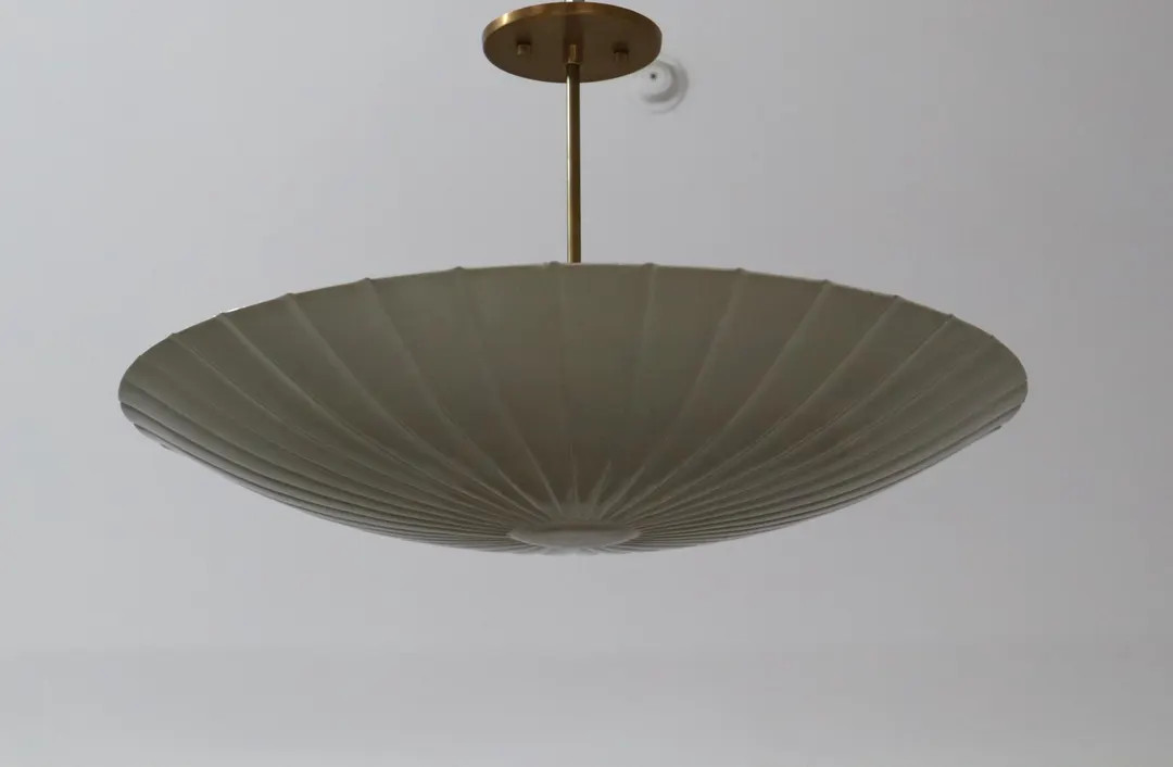 Elegant Handcrafted Brass Dish Chandelier Inspired Pendant Light for Home & Dining Decor - Etsy | Etsy (US)