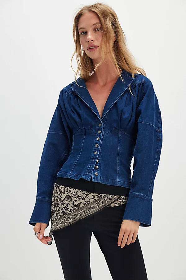 Myles Denim Top | Free People (Global - UK&FR Excluded)