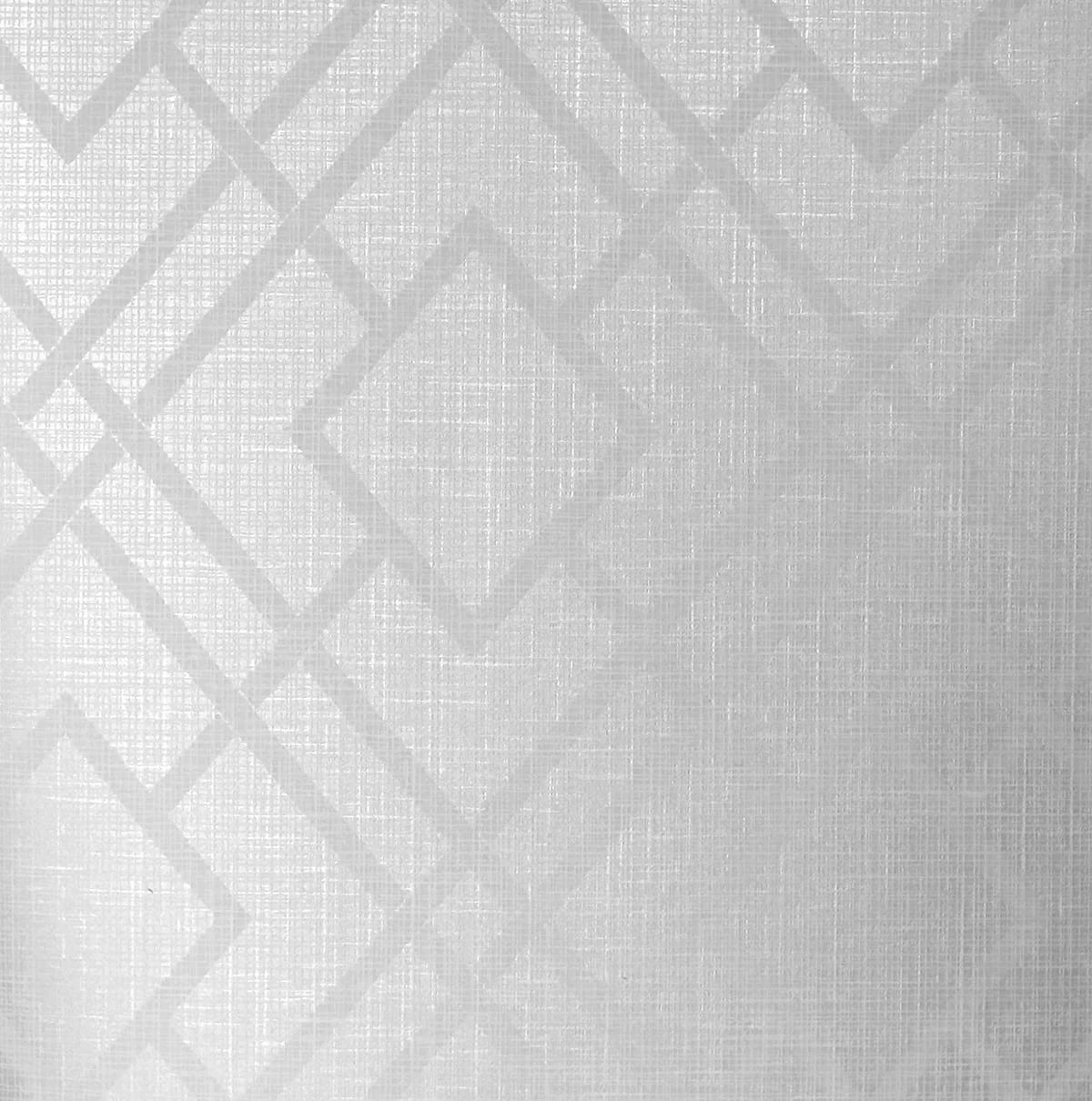 Diamond Lattice Wallpaper in Grey Mist and Silver from the Essential Textures Collection by Seabr... | Burke Decor