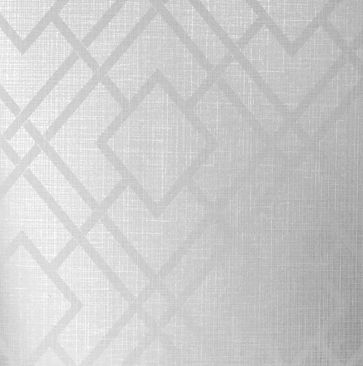 Diamond Lattice Wallpaper in Grey Mist and Silver from the Essential Textures Collection by Seabr... | Burke Decor