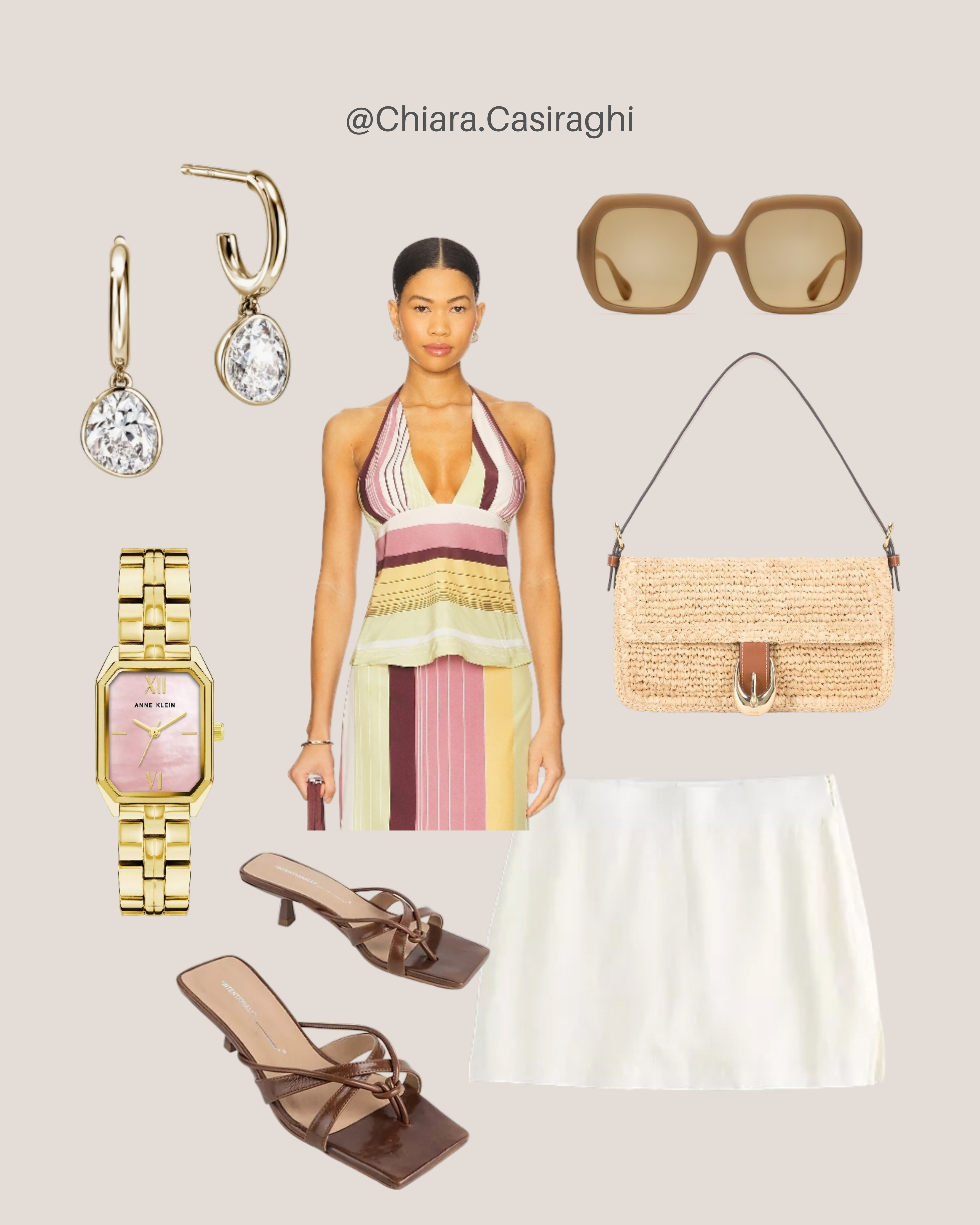 Stay chic and cool all season long with this effortless summer look. Combining breathable fabrics with a timeless design, this outfit is perfect for warm days and sunny getaways. Save this post and click the link in bio to shop the look! #SummerStyle #OOTD #SummerOutfit 

 #LTKdayinmylife #LTKgrwm #LTKootd