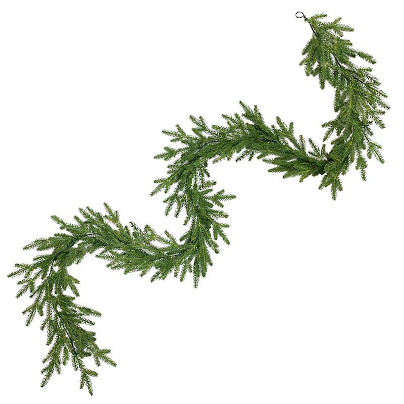 Norway Spruce Garland, 9' | At Home