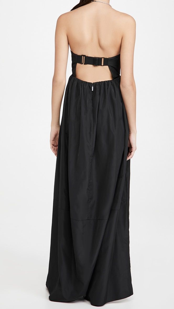 Italian Sporty Nylon Strapless Cocoon Dress | Shopbop