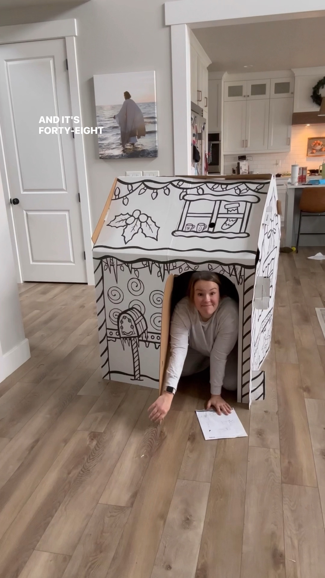 This has provided my kids with great entertainment the past couple of weeks! It's been out of stock forever, but now arrives in 2 days! If you need winter break entertainment - this is your ticket! 

There is a Target version of this house too! I've heard mixed reviews and have NOT personally tried it. But, it is cheaper! So, it may be a better option for you!

I also linked a few non-Christmas themed ones if you want this for that LOOONG week between Christmas & the New Year 🙃

#LTKkids #LTKfamily #LTKHoliday