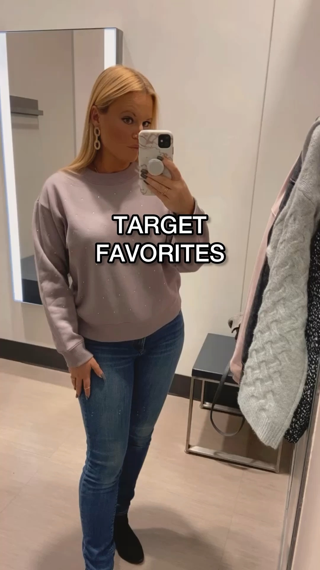 Love these rhinestone sweatshirts from Target! Scroll to shop more Target favorites. 

#LTKGiftGuide #LTKFindsUnder50 #LTKHoliday
