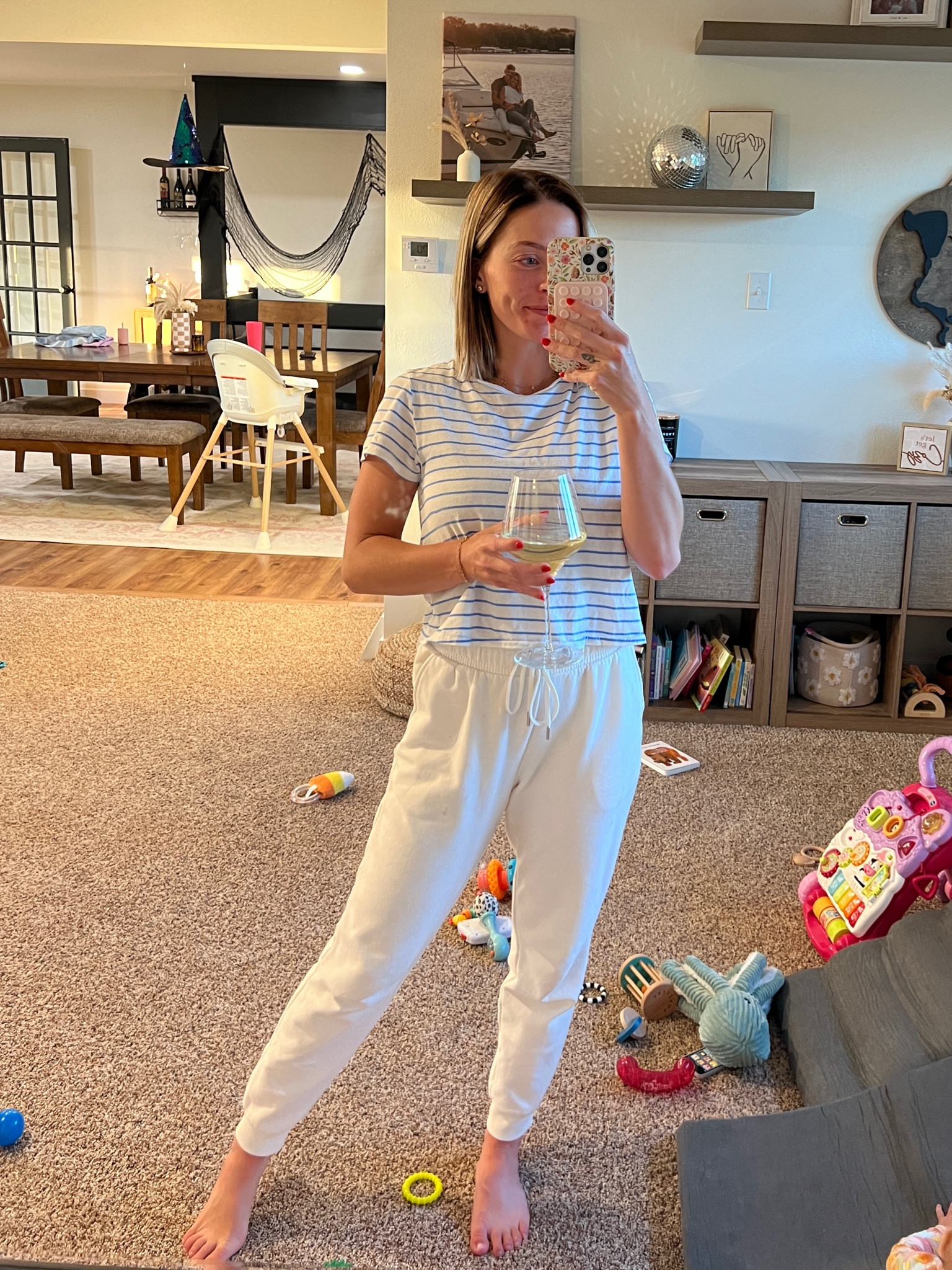 Stay at home mom fit of the day was cozy as heck 💙 both from target! 

#LTKFindsUnder50