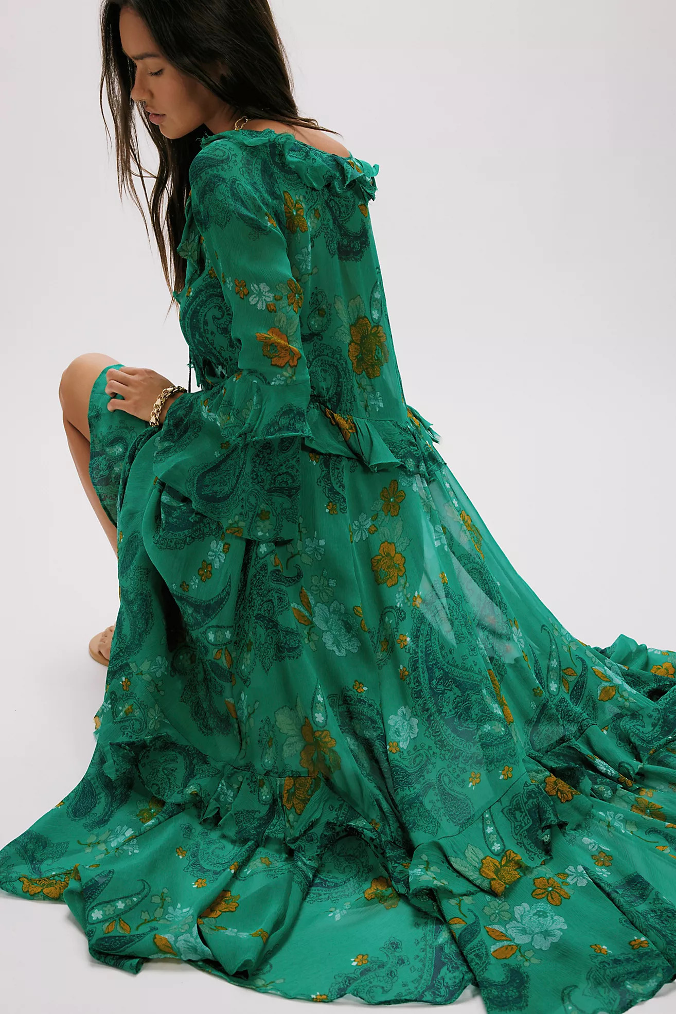 Paisley Petals Maxi Dress | Free People (Global - UK&FR Excluded)