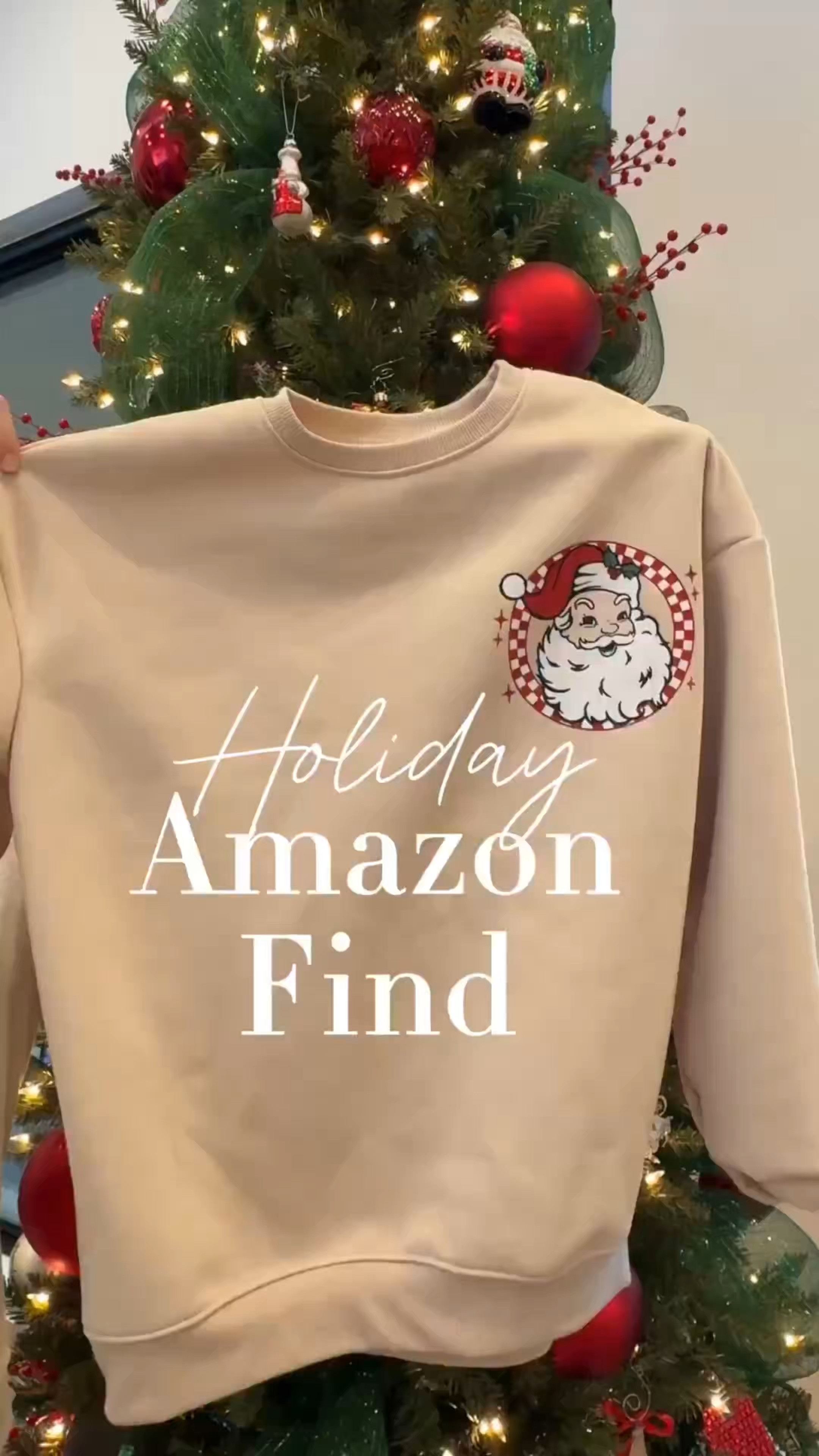 Cute Christmas themed sweatshirt! Holiday sweatshirt, holiday shirt, Christmas clothes 

#LTKSeasonal #LTKmomlife #LTKHoliday