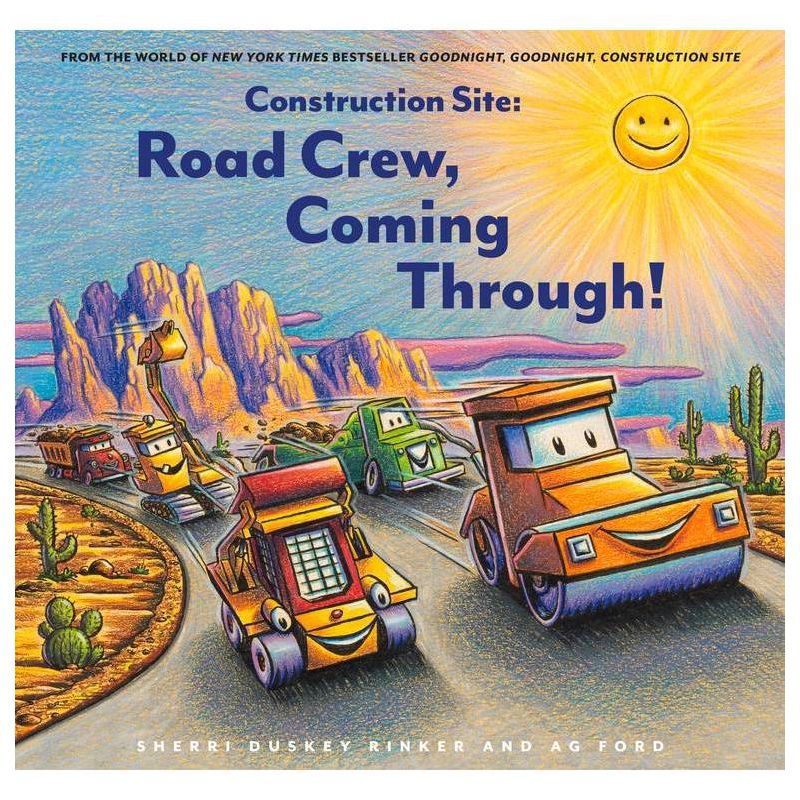 Construction Site: Road Crew, Coming Through! - by Sherri Duskey Rinker (Board Book) | Target